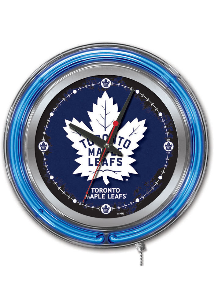 Toronto Maple Leafs 15 in Neon Wall Clock