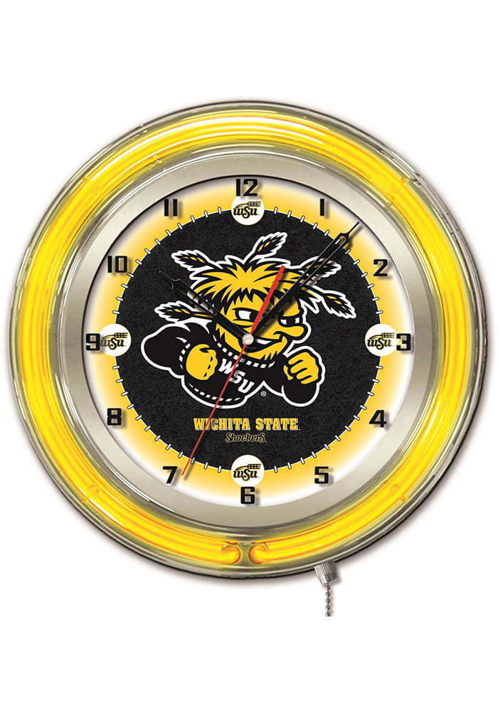 Vegas Golden Knights - 2023 Stanley Cup Champions Double Neon Wall Clock 19