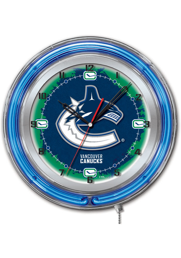 Toronto Maple Leafs 19 in Neon Wall Clock