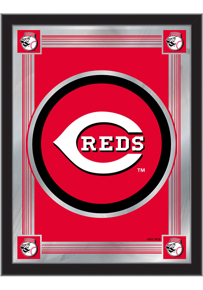 Cincinnati Reds 17x22 Logo Mirror