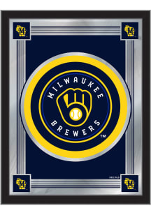 Milwaukee Brewers 17x22 Logo Mirror