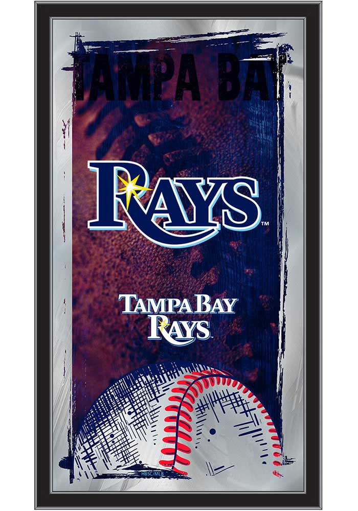 The Fan-Brand Tampa Bay Rays Framed Mirrored Sign, Blue, Size NA, Rally House