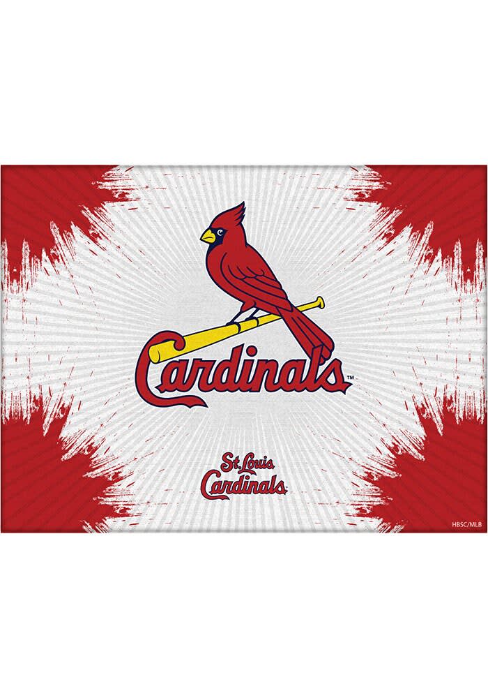 St. Louis Cardinals Retired Numbers Canvas Sign 24 x 4 Inches