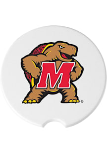 Maryland Terrapins 2pk Travel Coaster - Red
