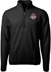 Cutter and Buck Toronto FC Mens Black Cascade Sherpa Long Sleeve Qtr Zip Pullover