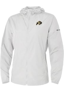 Columbia Colorado Buffaloes Womens White Heat Seal Prodigy Light Weight Jacket