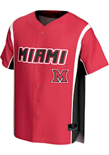 ProSphere Miami RedHawks Mens Red Rival Baseball Baseball Jersey