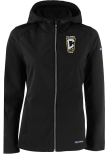 Cutter and Buck Columbus Crew Womens Black Evoke Light Weight Jacket