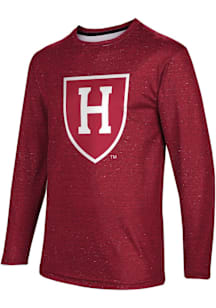 ProSphere Harvard Crimson Crimson Heather Long Sleeve T Shirt