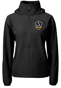 Cutter and Buck LA Galaxy Womens Black Charter Eco Pullover