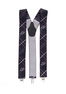 Suspenders Purdue Boilermakers Mens Tie - Black