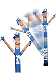 Detroit Lions Blue Outdoor Inflatable Crazy Sport Fan