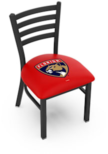 Florida Panthers Stationary Black Wrinkle Finish Pub Stool - Black