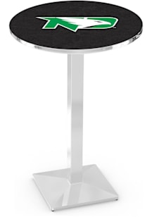 North Dakota Fighting Hawks Chrome Square Base Pub Table