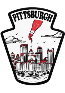 Pittsburgh Natural Bottle Skyline Stickers