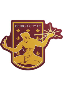Detroit City FC Badge Stickers