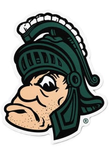 Green Michigan State Spartans Vintage Stickers