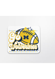 Navy Blue Michigan Wolverines Football Stickers