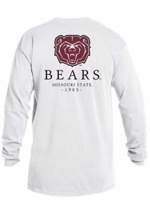 Missouri State Bears Womens White Bears LS Tee