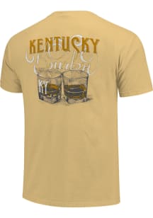 Kentucky Yellow Whiskey Glasses Short Sleeve T Shirt