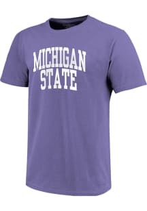 Michigan State Spartans Purple Classic Short Sleeve T Shirt