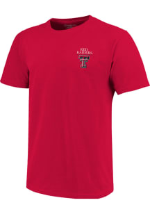 Texas Tech Red Raiders Red Comfort Colors Short Sleeve T Shirt