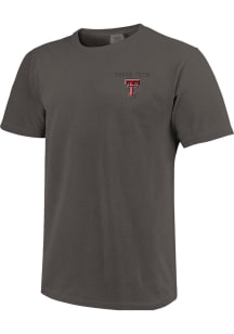 Texas Tech Red Raiders Grey Comfort Colors Short Sleeve T Shirt