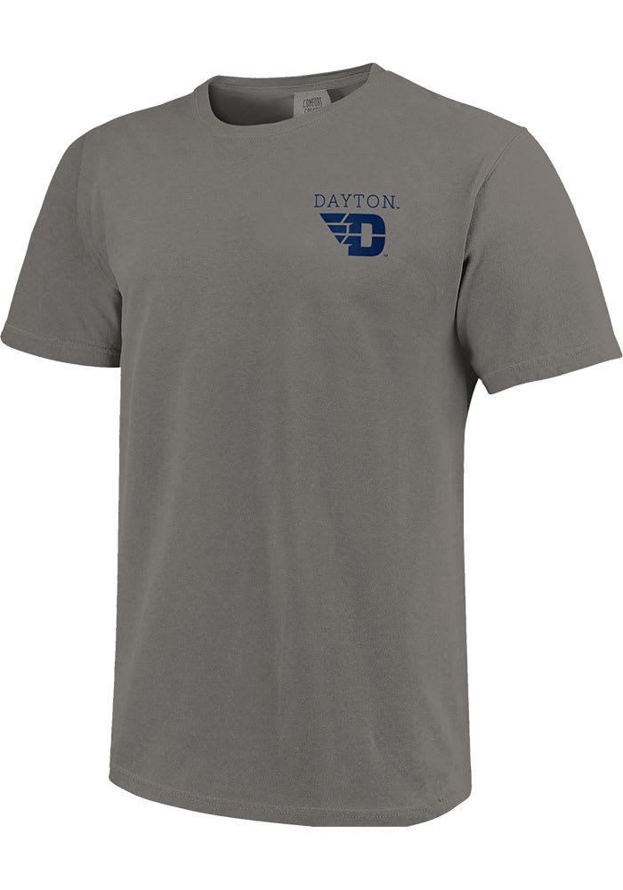 Dayton Flyers Grey Comfort Colors Short Sleeve T Shirt