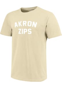 Akron Zips Yellow Classic Short Sleeve T Shirt