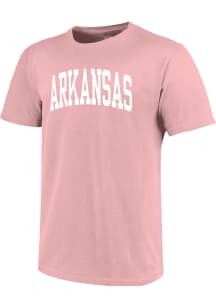 Arkansas Razorbacks Pink Classic Short Sleeve T Shirt