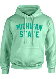 Michigan State Spartans Womens Green Classic Hooded Sweatshirt