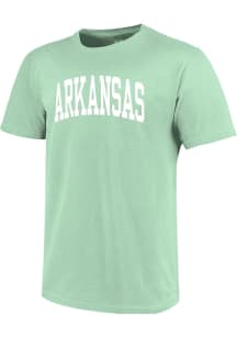 Arkansas Razorbacks Green Classic Short Sleeve T Shirt
