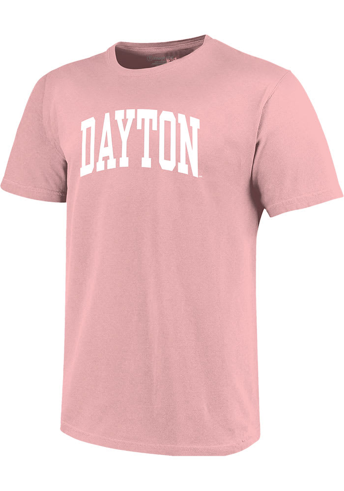 Dayton Flyers Pink Classic Short Sleeve T Shirt