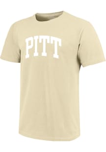 Pitt Panthers Yellow Classic Short Sleeve T Shirt