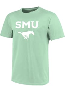 SMU Mustangs Green Classic Short Sleeve T Shirt