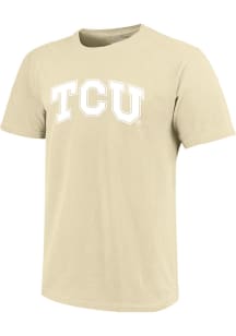 TCU Horned Frogs Yellow Classic Short Sleeve T Shirt