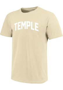 Temple Owls Yellow Classic Short Sleeve T Shirt