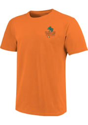 Oklahoma State Cowboys Womens Orange Beach Vibes Short Sleeve T-Shirt