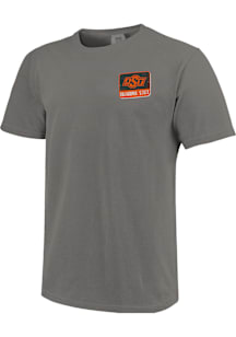 Oklahoma State Cowboys Grey Comfort Colors Short Sleeve T Shirt
