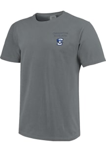 Creighton Bluejays Grey Comfort Colors Short Sleeve T Shirt