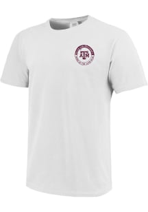Texas A&amp;M Aggies White Comfort Colors Short Sleeve T Shirt