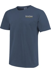 Notre Dame Fighting Irish Navy Blue Comfort Colors Short Sleeve T Shirt