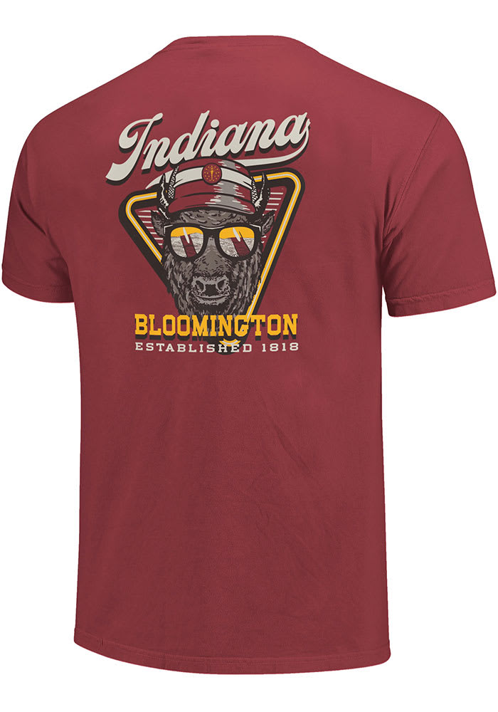 Bloomington Crimson Buffalo Sunglasses Short Sleeve T Shirt