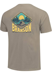 Branson Tan Camping Diamond Short Sleeve T Shirt
