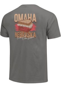 Omaha Grey Home of The Ruben Short Sleeve T Shirt