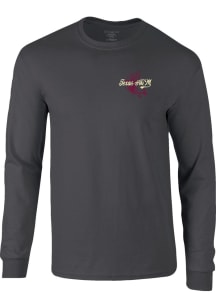 Texas A&amp;M Aggies Charcoal Bass Signage Long Sleeve T Shirt
