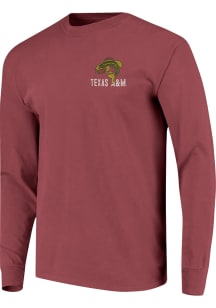 Texas A&amp;M Aggies Maroon Bass Lake Long Sleeve T Shirt
