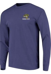 K-State Wildcats Lavender Bass Lake Long Sleeve T Shirt