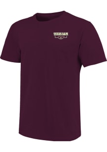 Texas A&amp;M Aggies Maroon Labrador Football Short Sleeve T Shirt