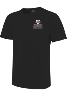 Texas A&amp;M Aggies Black Football Stadium Short Sleeve T Shirt